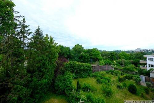 Ausblick vom Balkon nach Westen - 
