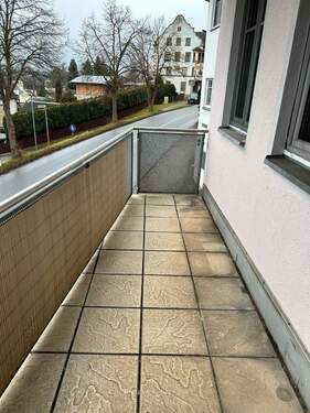 Balkon - 2 Zimmer Etagenwohnung in Augustusburg