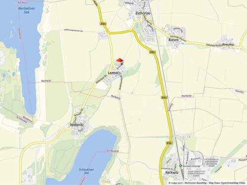 Geolyzer Kartenausschnitt - 