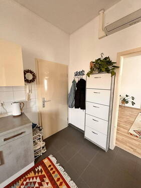 Küche - Etagenwohnung mit 50,00 m&sup2; in Schwetzingen zur Miete