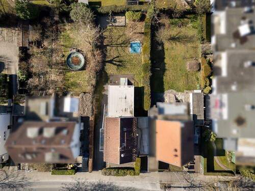 Grundstück Ansicht 2 - 5 Zimmer Einfamilienhaus zum Kaufen in Frankfurt am Main