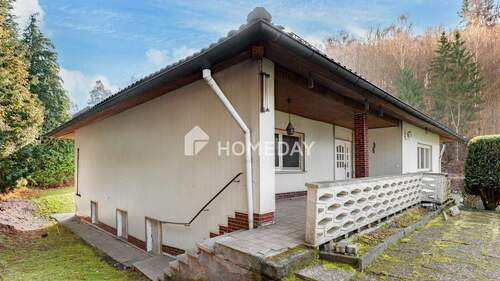 Außenansicht 3 - 5 Zimmer Bungalow in Sinntal