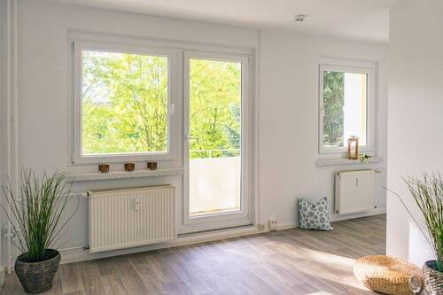 Wohnbereich Vergleichswohnung - 1 Zimmer Etagenwohnung zur Miete in Chemnitz