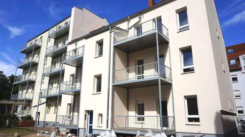 Hausansicht Hofseite - 3 Zimmer Etagenwohnung zur Miete in Leipzig