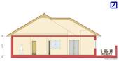 Schnitt - 4 Zimmer Bungalow in Doberschau