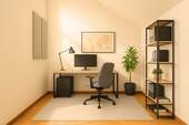 Visualisierung Ankleidezimmer visualisiert als Arbeitszimmer - 