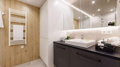 Badezimmer - Etagenwohnung mit 57,10 m&sup2; in Ladenburg zur Miete