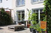 Ansicht Terrasse 3 - Doppelhaushälfte mit 139,10 m² in Andechs zum Kaufen
