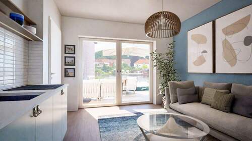 Visualisierte Beispielwohnung - Etagenwohnung mit 65,00 m&sup2; in Malchow zum Kaufen