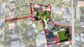Luftbild - Gepflegtes 3.290 m² großes Grundstück, bebaut mit einem Einfamilienhaus, einer Doppelhaushälfte, Pool, Gewächshaus und weiteren Gebäuden