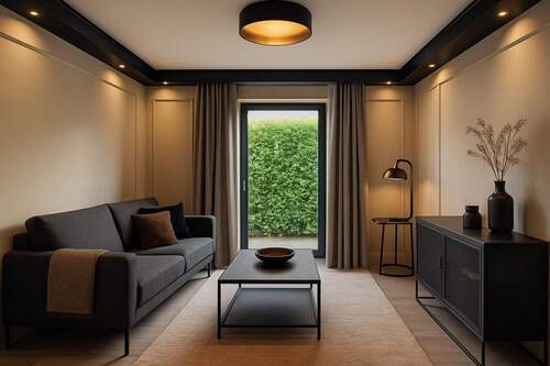 Aufenthaltsraum visualisiert - Einfamilienhaus mit 246,70 m² in Rust zum Kaufen