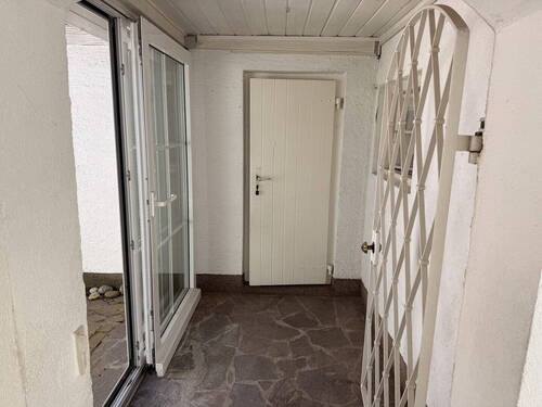 Gang zum Innenhof/Gartenraum - 