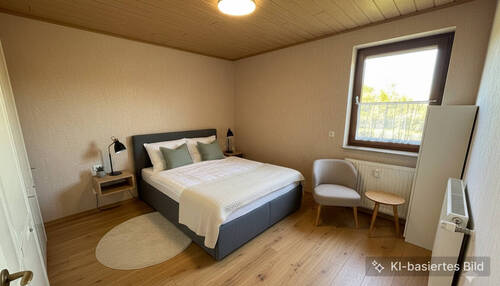 Schlafzimmer EG Homestaging - 