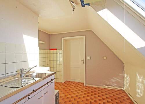 Küche im Dachgeschoss - 