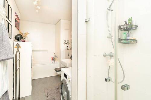 Badezimmer - Etagenwohnung mit 55,00 m&sup2; in Berlin zum Kaufen