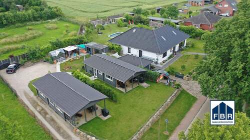Vogelperspektive - 6 Zimmer Mehrfamilienhaus, Wohnhaus zum Kaufen in Langenhagen / Techentin