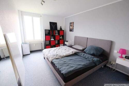 Schlafzimmer - Etagenwohnung mit 73,00 m&sup2; in Fellbach zum Kaufen