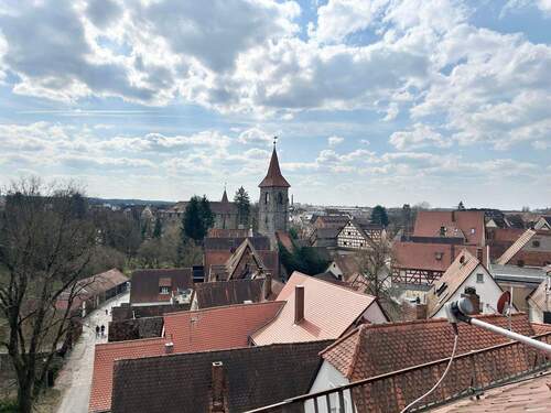 Aussicht aus der Wohnung - 