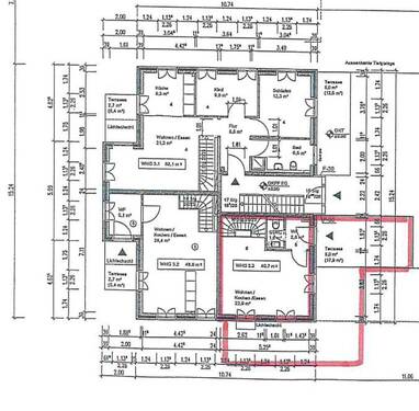 Erdgeschoss Haus - 