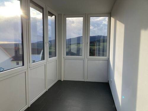 Winterähnlicher Balkon - 