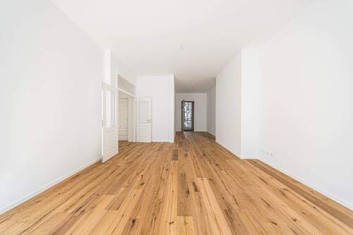 Der Wohnbereich - 4 Zimmer Etagenwohnung zum Kaufen in Leipzig