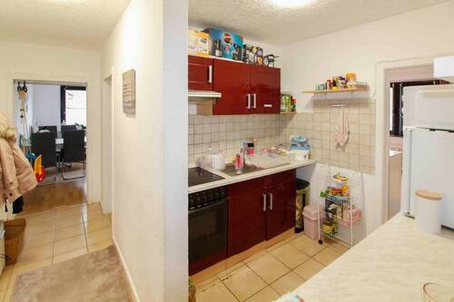 Offene Küche - Etagenwohnung mit 57,60 m&sup2; in Hambühren zum Kaufen