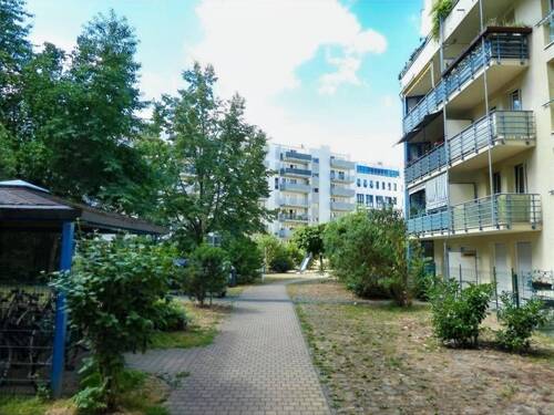 Innenhof - Etagenwohnung mit 51,20 m&sup2; in Leipzig zum Kaufen