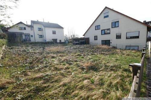 Bauplatz Blick nach Westen - Grundstück in Bietigheim-Bissingen
