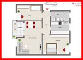 Grundriss Etagenwohnung - 