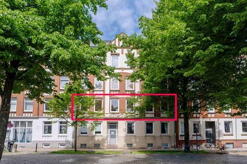 Außenansicht/ Knorrstraße - 4 Zimmer Etagenwohnung in Kiel / Wik