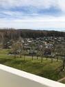 Ausblick Balkon - 3-Raum-Wohnung mit Balkon und offener Küche