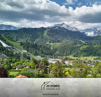 Traumblick trifft Lage, modernes Landhaus mit Blick über GAP - Garmisch-Partenkirchen