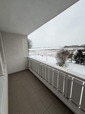 Balkon - 3 Zimmer Etagenwohnung in Naundorf