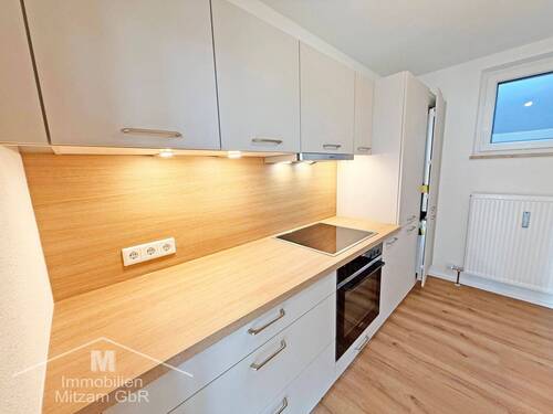 Küchenansicht 2 - Etagenwohnung mit 89,00 m&sup2; in Kipfenberg zur Miete