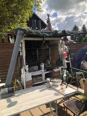 Freisitz mit Kamin - 