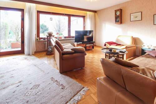 Wohnzimmer - Einfamilienhaus in Steinheim an der Murr zum Kaufen