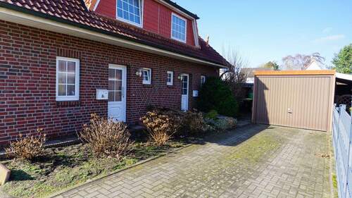 Ansicht Eingang - 4 Zimmer Doppelhaushälfte zum Kaufen in Delmenhorst