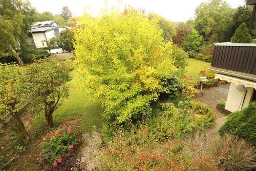 Der Blick vom Balkon … - 