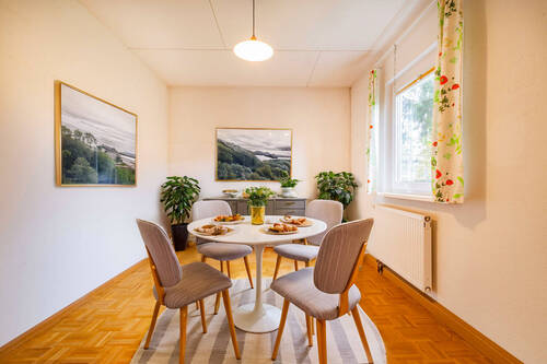Visualisierung Ess-/Arbeitszimmer - 