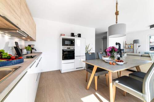 Hochwertige Materialien, klare Formen - Etagenwohnung mit 89,70 m² in Kappeln / Olpenitz zum Kaufen