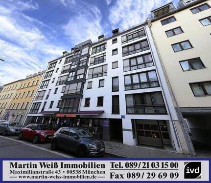 Aussenansicht - Abschließbarer Tiefgaragenstellplatz in zentraler Lage in der Maxvorstadt Nähe TU