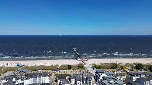 Seebrücke Ahlbeck - 1 Zimmer Mehrfamilienhaus, Wohnhaus in Heringsdorf