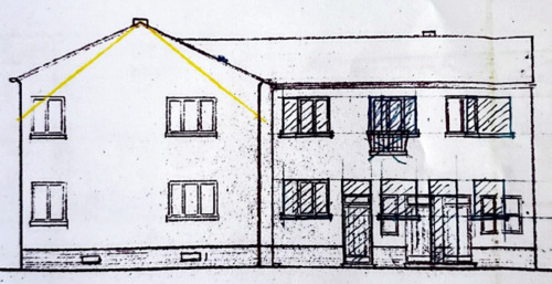 Strassenansicht SüdOsten - 