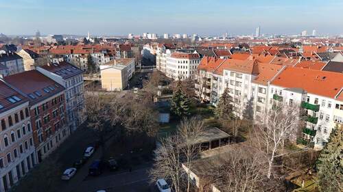 Grundstück mit Umgebung - Mehrfamilienhaus, Wohnhaus in Leipzig