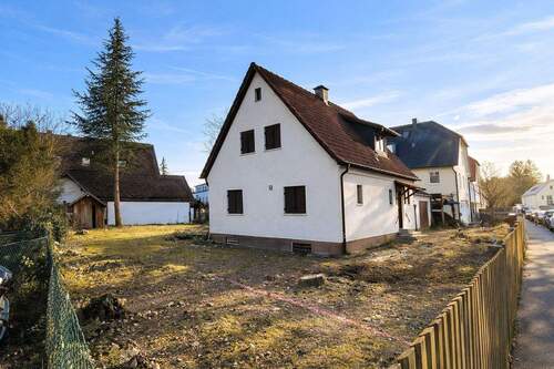 Gartenansicht - 5 Zimmer Doppelhaushälfte in München