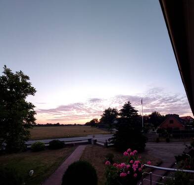 Ausblick vom Hauseingang - 