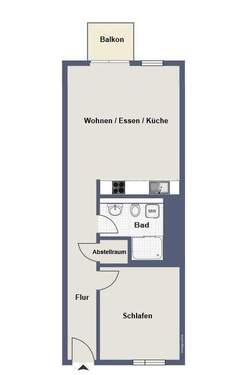 Durchdachte Raumaufteilung – offen, hell und auf das Wesentliche konzentriert - 