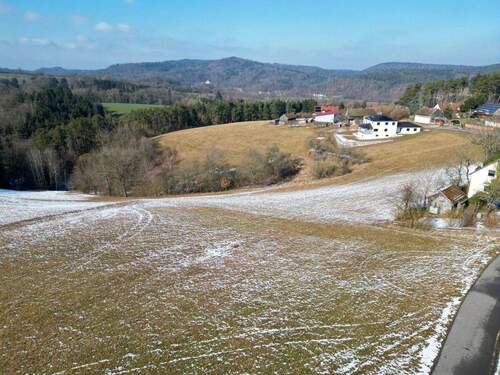 Vogelperspektive mit Blick nach Stefling - 