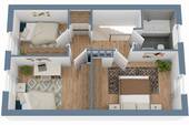 Grundriss Obergeschoss - 