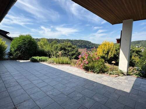 Ausblick von der Terrasse - 